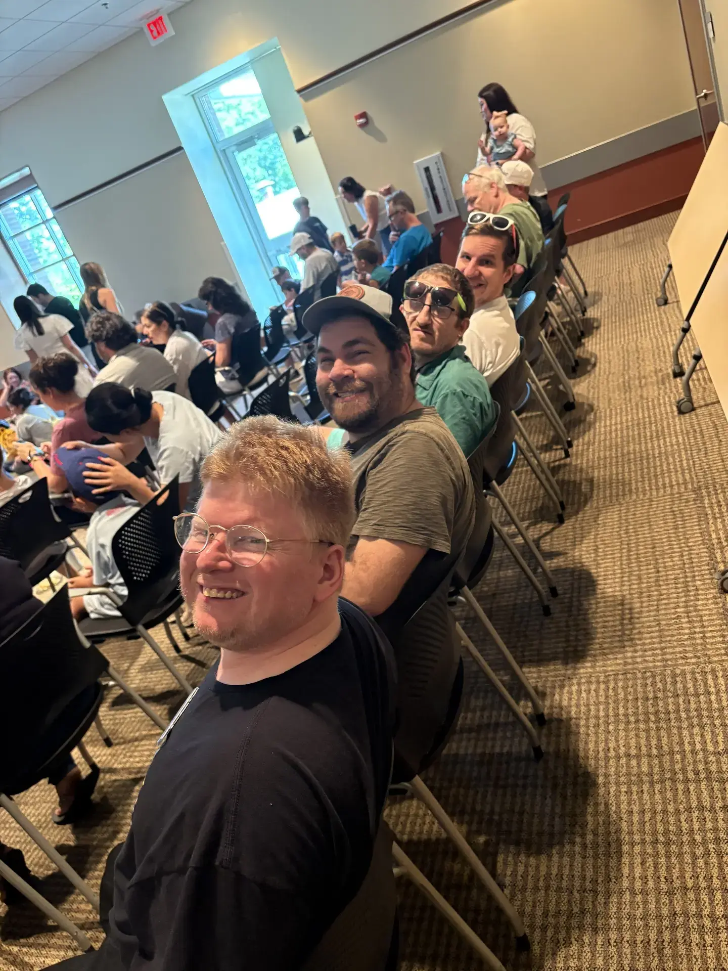 ERC clients attending a workshop class